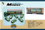 OBL885472 - 合金农夫系列货柜配2只合金车子