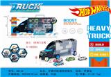 OBL885720 - 风火轮手提货柜车（4只滑行金属车+8路障+城市地图）