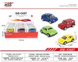OBL885821 - 4款合金回力SUV赛车（24PCS)