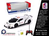 OBL886224 - 1: 16 Lamborghini poison police car