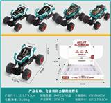 OBL886413 - 合金双回力攀爬越野车