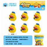 OBL886570 - SCARF DUCK SIX PACK (WITH BB WHISTLE)