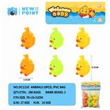 OBL886578 - Six ducks (with bb whistle)