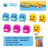 OBL886580 - BREAD DUCK NINE PACK (THREE COLOR MIXED PACK) (WITH BB WHISTLE)
