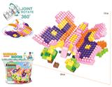 OBL887159 - 昆虫系列蝴蝶大颗粒积木（183PCS）