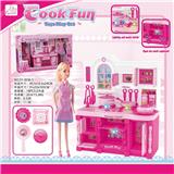 OBL888230 - KITCHEN SERIES AND KITCHEN BARBIE BARBIE COLOR LIGHT SOUND