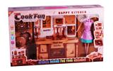 OBL888232 - KITCHEN SERIES AND KITCHEN BARBIE BROWN LIGHT SOUND