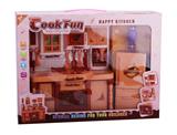 OBL888235 - KITCHEN SERIES AND KITCHEN REFRIGERATOR BROWN LIGHT SOUND