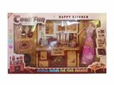 OBL888250 - KITCHEN SERIES WITH MATCHING AND BARBIE BROWN LIGHTING SOUND