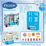 OBL888329 - MULTI DOOR REFRIGERATOR VENDING MACHINE UNFOLDS ICE AND SNOW WONDERLAND 2 LIGHT SOUND