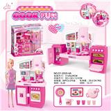 OBL888373 - SPLIT CABINET AND BARBIE PINK LIGHT SOUND