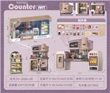 OBL888514 - SEPARABLE CABINET, LAVER CABINET AND BREAD ACCESSORIES