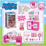 OBL888521 - SEPARABLE CABINET, PIGGY PIGGY AND MATCHING LIGHTS.