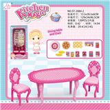 OBL888525 - TABLE, CHAIR AND BREAD ACCESSORIES