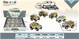 OBL888651 - Version q huili graffiti alloy car (12pcs)