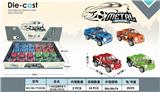 OBL888652 - 1: 43 alloy pad printing pickup truck (12pcs)