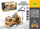 OBL889716 - 1: 247 remote control lighting 2.4g opposite frequency excavation engineering vehicle
