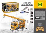 OBL889717 - 1: 247 remote control light 2.4g frequency opposite crane engineering vehicle