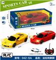 OBL890061 - 1: 14 four way simulation package electric remote control vehicle ferrari with headlight (rafah)