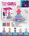OBL890505 - Electric cake rotary lifting light music martha