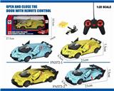 OBL890746 - 1: 24 crack remote control one button door opening simulation sports car