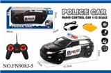 OBL890763 - 1: 12 handle remote control aurora simulation remote control police car