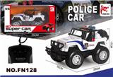 OBL890817 - 1: 14 remote jeep police car door can be opened and closed manually