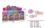 OBL891065 - 4 BEADED ORNAMENTS