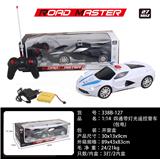 OBL891708 - 1:14 FOUR-WAY REMOTE-CONTROLLED POLICE CAR WITH LIGHTS