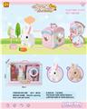 OBL891744 - CUTE RABBIT HOUSE WITH ELECTRIC DOOR