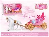 OBL891849 - STATIC CAMOUFLAGE HORSE FLOAT