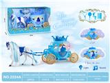 OBL891864 - STATIC COLOR HAIR HORSE CROWN CAR