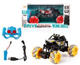 OBL892030 - 1:20 OFF-ROAD FOUR-WHEEL DRIVE 2.4G STUNT SIDE-SLIP REMOTE CONTROL CAR WITH LIGHTS