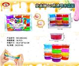 OBL892320 - 史来姆12色透明水晶泥