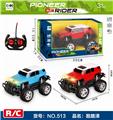 OBL892652 - 1:16 FOUR-WAY OFF-ROAD REMOTE CONTROL CAR WITH HEADLIGHTS (COOL LUZE)