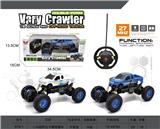 OBL892765 - 1:18 OFF-ROAD PICKUP CLIMBS THE POLICE CAR