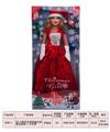 OBL893104 - 18 INCH MUSIC EMPTY BODY CHRISTMAS GIRL BARBIE DOLL AND SMALL GIFT