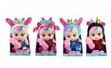OBL893251 - 11 INCH ENAMEL WILL CRY, BABY WITH FRAGRANCE, 4 VOICE IC CLOTHES AND TAIL
