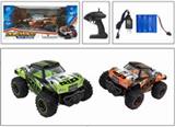 OBL893306 - 1: 14 short card pvc high speed remote control vehicle (including electricity)