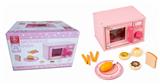 OBL893420 - WOODEN SIMULATION MICROWAVE OVEN A