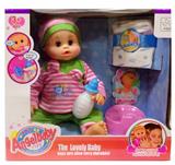 OBL894124 - 16 INCH GLUE DRINKING WATER URINATING DOLL DOLL DOLL