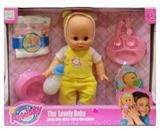 OBL894141 - 14 INCH GLUE DRINKING WATER URINATING DOLL DOLL DOLL