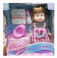 OBL894194 - 14 INCH ENAMEL DRINK WATER URINATE WITH IC DOLL