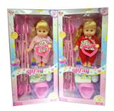 OBL894376 - 14 inch glue can pee female (glue hand and foot with plastic car ic)