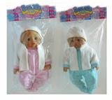 OBL894482 - 12 COTTON BODY PRESS LEFT AND RIGHT HANDS TO MAKE 12 VOICE DOLL