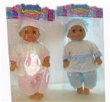OBL894484 - 12 COTTON BODY PRESS LEFT AND RIGHT HANDS TO MAKE 12 VOICE DOLL