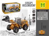 OBL894736 - 1:30 FOUR-WAY LIGHT REMOTE CONTROL FLAT-ARM SPLIT ENGINEERING VEHICLE (NO POWER)