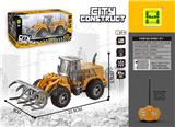 OBL894746 - 1:30 FOUR-WAY LIGHT REMOTE CONTROL FLAT-ARM CARRIER ENGINEERING VEHICLE (NO POWER)