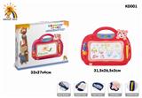 OBL894874 - MUSIC LIGHT COLOR MAGNETIC WRITING BOARD (3 AAS)