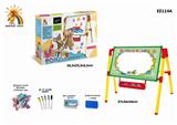 OBL894888 - ENGLISH DRAWING BOARD WITH 41 ENGLISH LETTERS WITH 5 COLOR PENS (BOTH SIDES)
